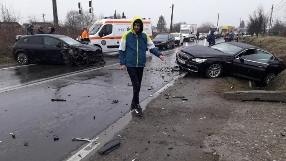 Accident - Fotbaliști implicați