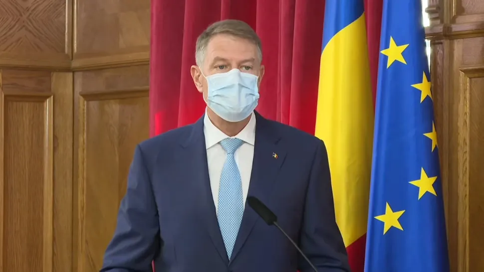 Klaus Iohannis la sedința de bilanț a ICCJ
