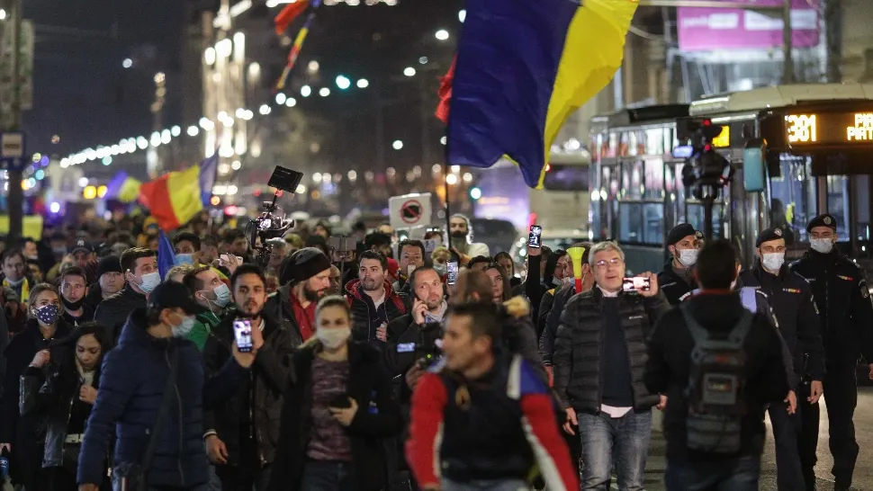 Protest Capitală / INQUAM - Octav Ganea