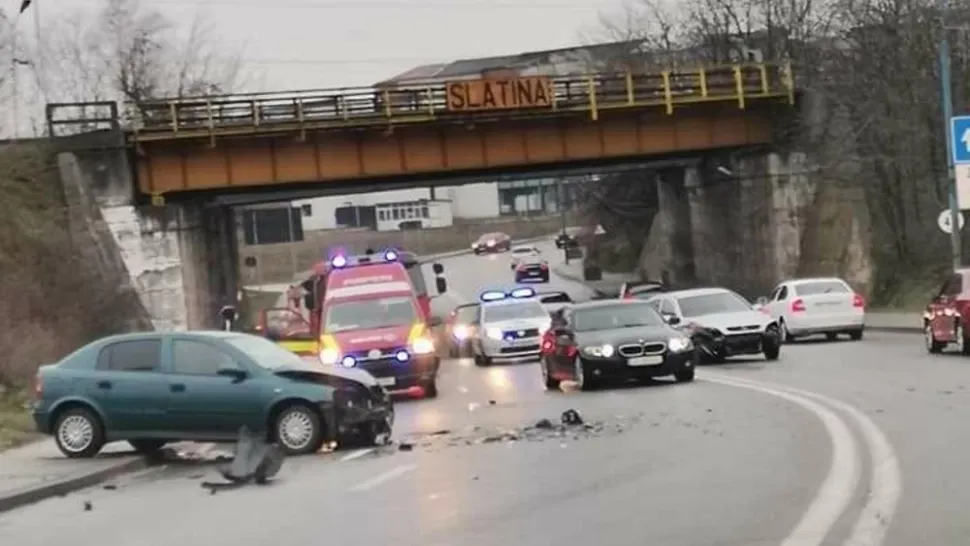 Accident rutier Slatina