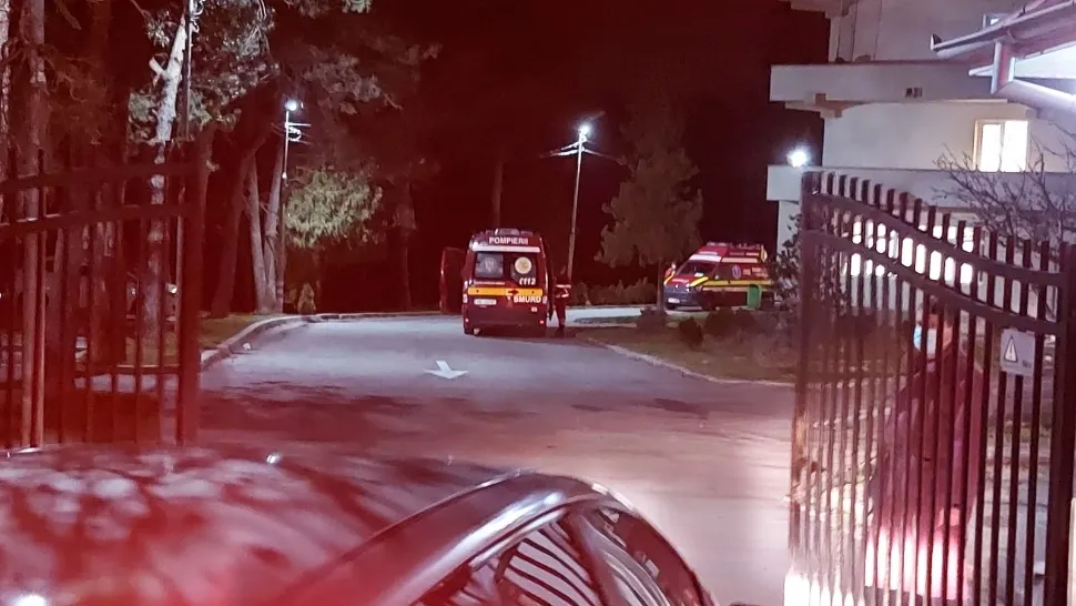 Incendiu la Spitalul de Psihiatrie Craiova (sursă: Gazeta de Sud)