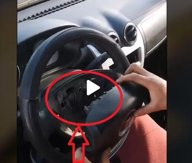 Volanul unui taxi