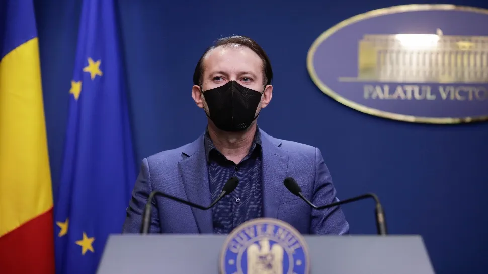 Florin Cîțu, premierul interimar al României Foto: Inquam Photos/Octav Ganea