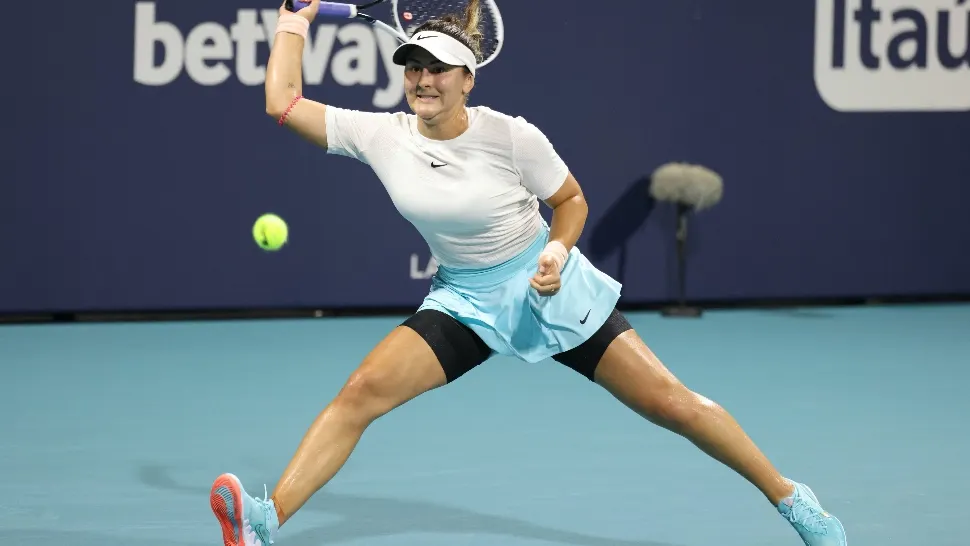 Bianca Andreescu - sursa foto Twitter/TennisUptoDate