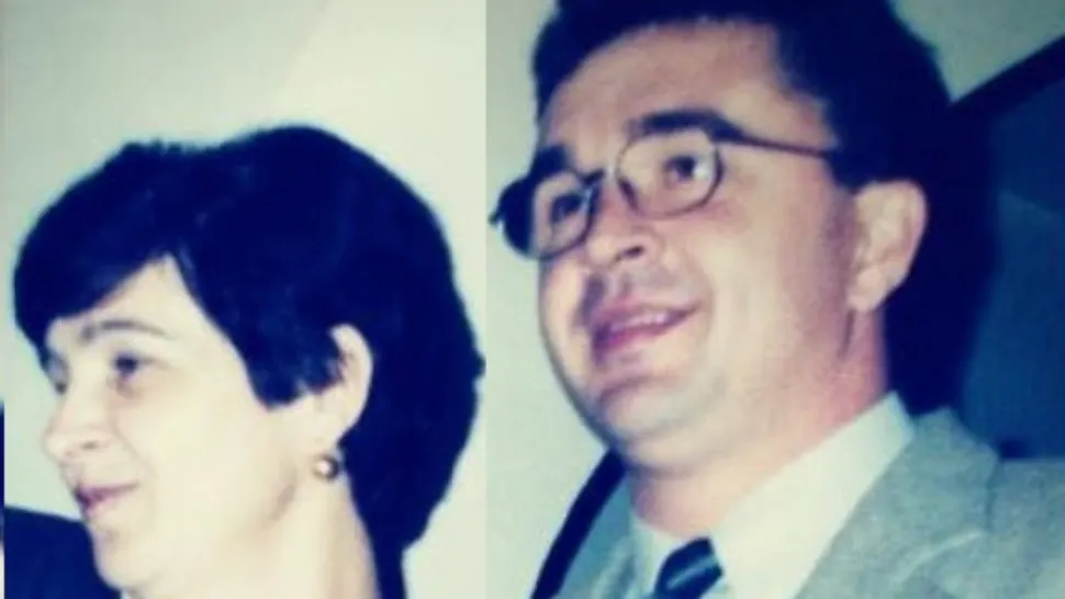 Marian Oprișan și mama sa