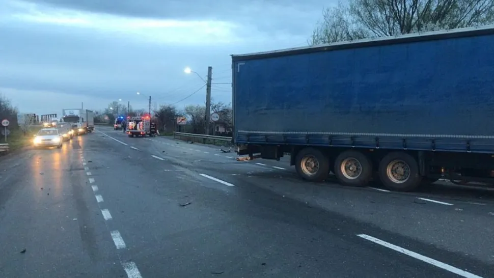 Accident DN2 E85 / Foto: Captură Ziarul de Vrancea