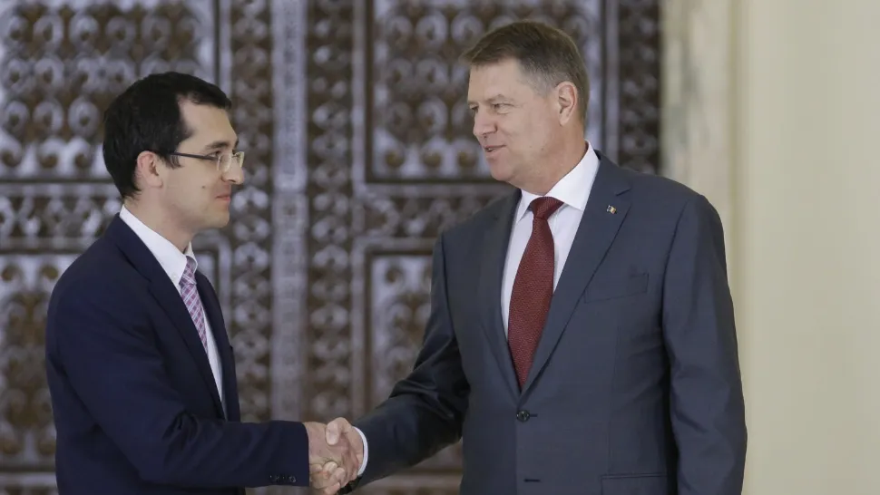 Vlad Voiculescu, Klaus Iohannis (foto: Inquam/Octav Ganea))