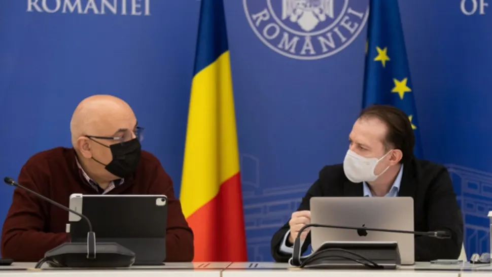 Florin Cîțu și Raed Arafat