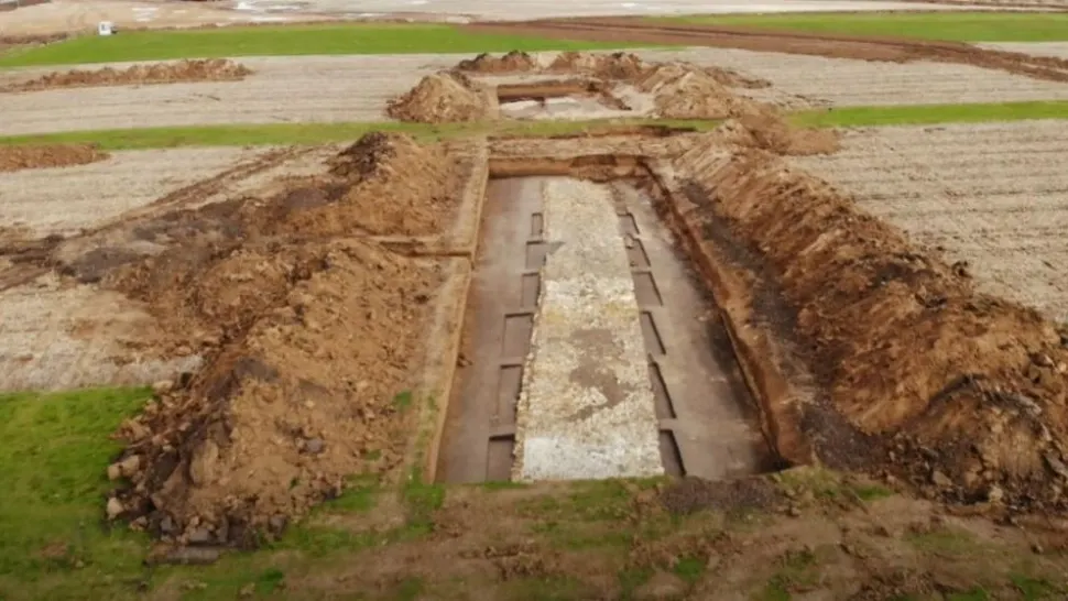 Un drum construit de romani cu peste 2..000 de ani în urmă