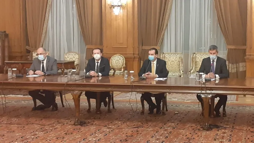 Liderii coaliției de guvernare