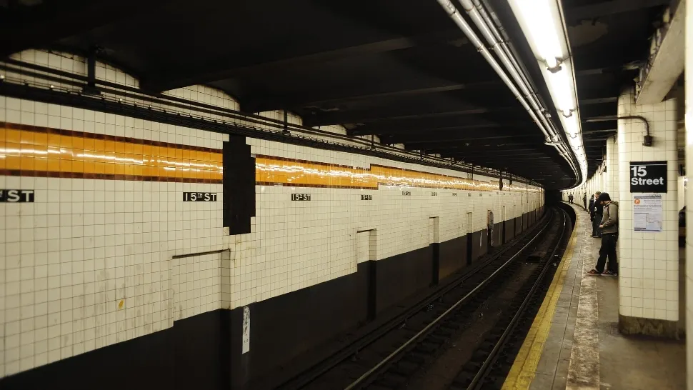 Metrou New York - imagine de arhivă