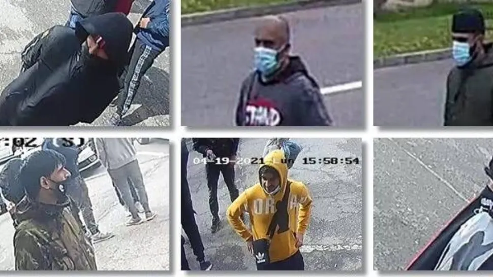 Cei șase suspecți în conflictul sângeros de la Timișoara (sursă: IPJ Timiș)