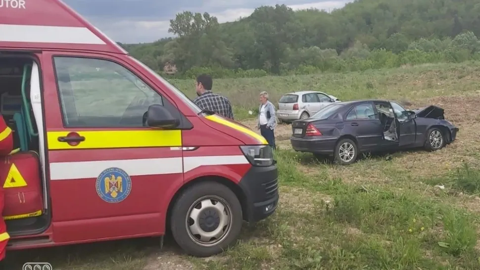 Accident DJ 107, județul Alba
