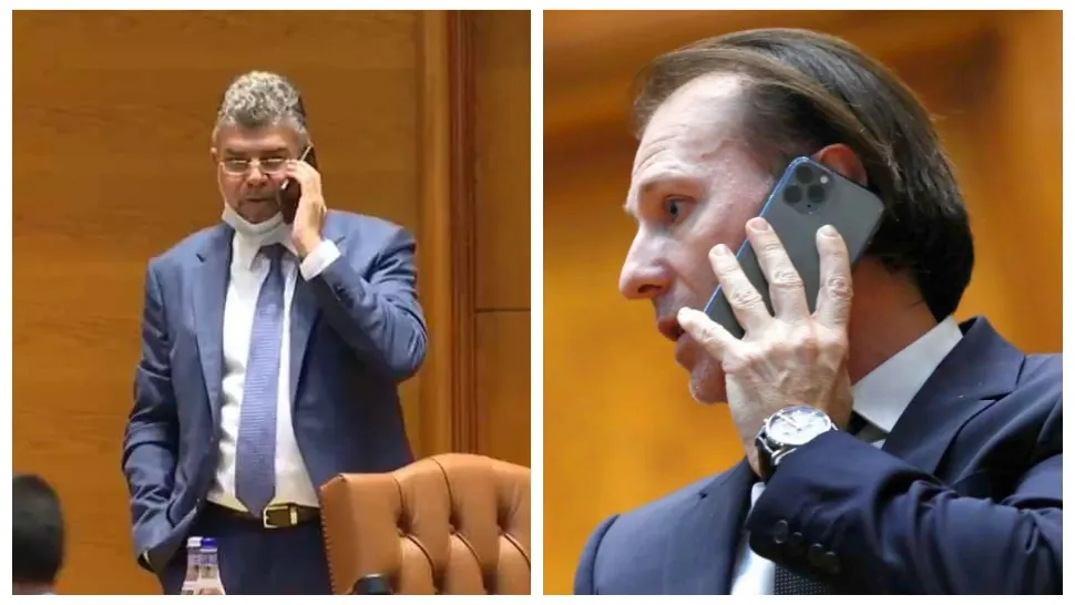 Marcel Ciiolacu si Florin Cîțu