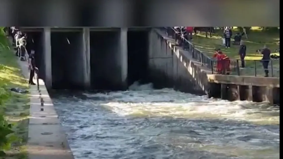 Tânăr de 25 de ani înecat în râul Colentina. Foto/Captură video