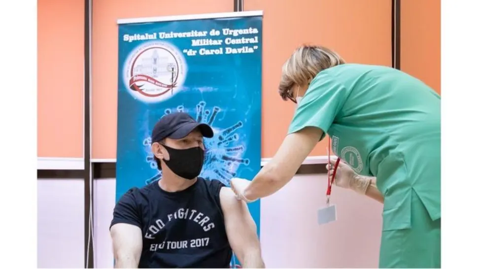 Premierul Florin Citu la vaccinare