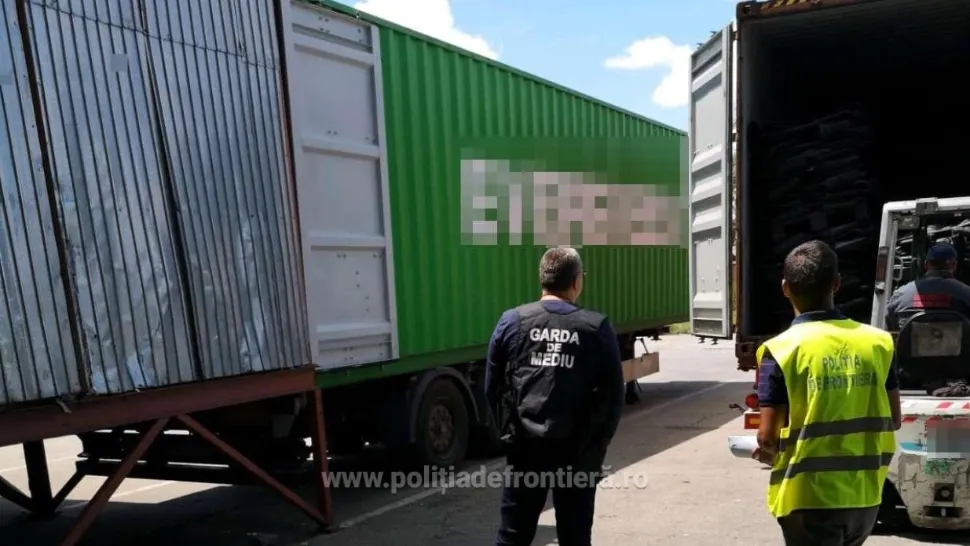 Container deșeuri, Port Constanța
