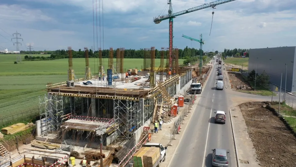 Construcție extindere linie metrou M2 / Foto: Facebook Daniel Băluță