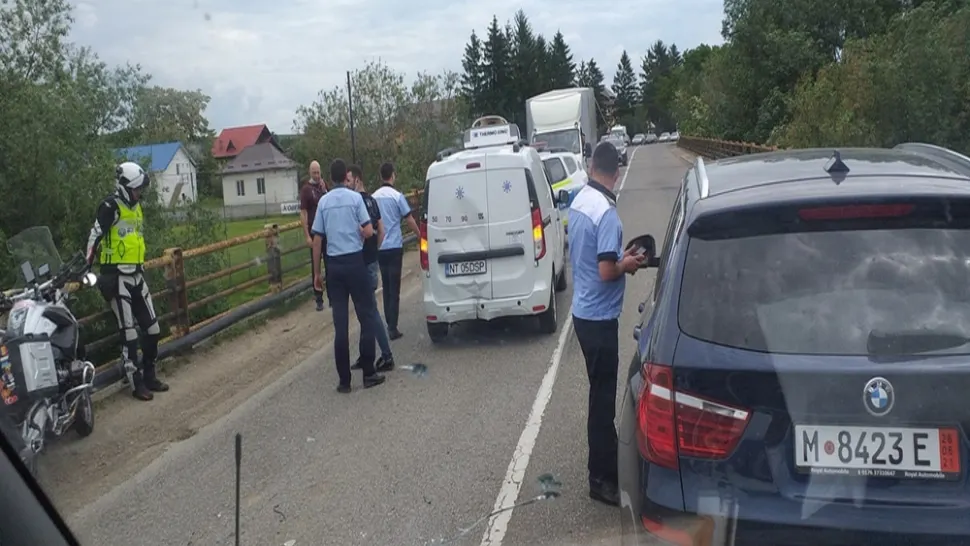 Accident mașină DSP