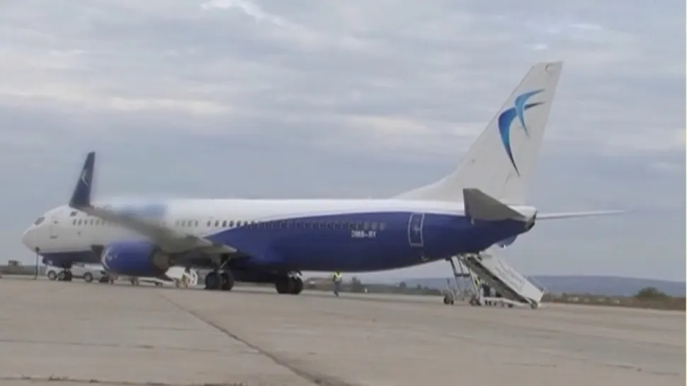 Probleme la bordul unui avion care circula pe ruta București-Timișoara