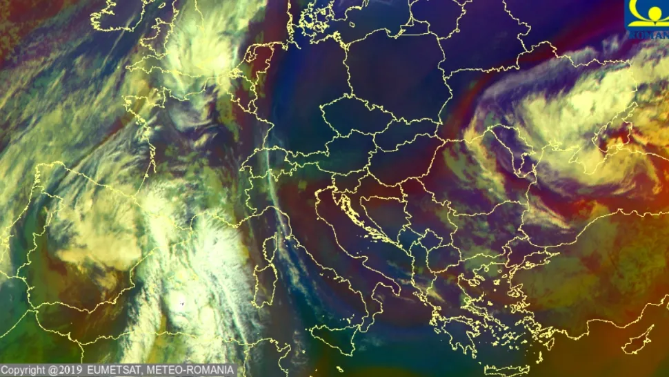 Analiza maselor de aer / Foto: Administrația Națională de Meteorologie (ANM)