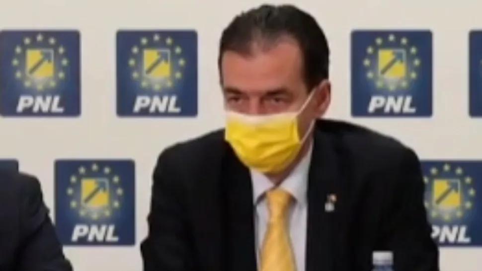 Ludovic Orban, președintele PNL / Captură foto