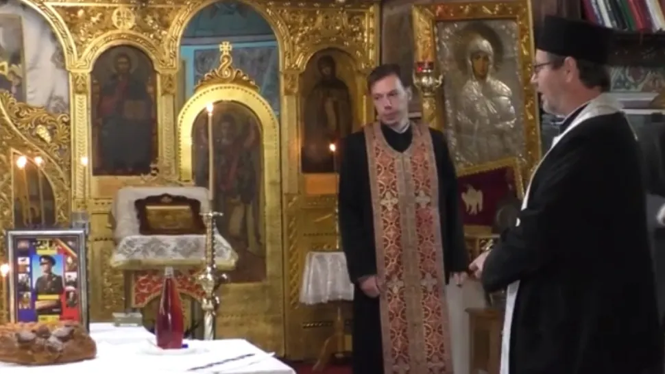 O biserică din Vaslui l-a elogiat pe mareșalul Antonescu - A fost SESIZAT procurorul general Foto: Captură Vaslui TV