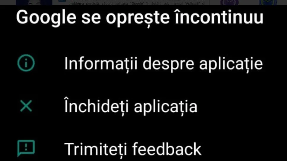 Google se oprește încontinuu