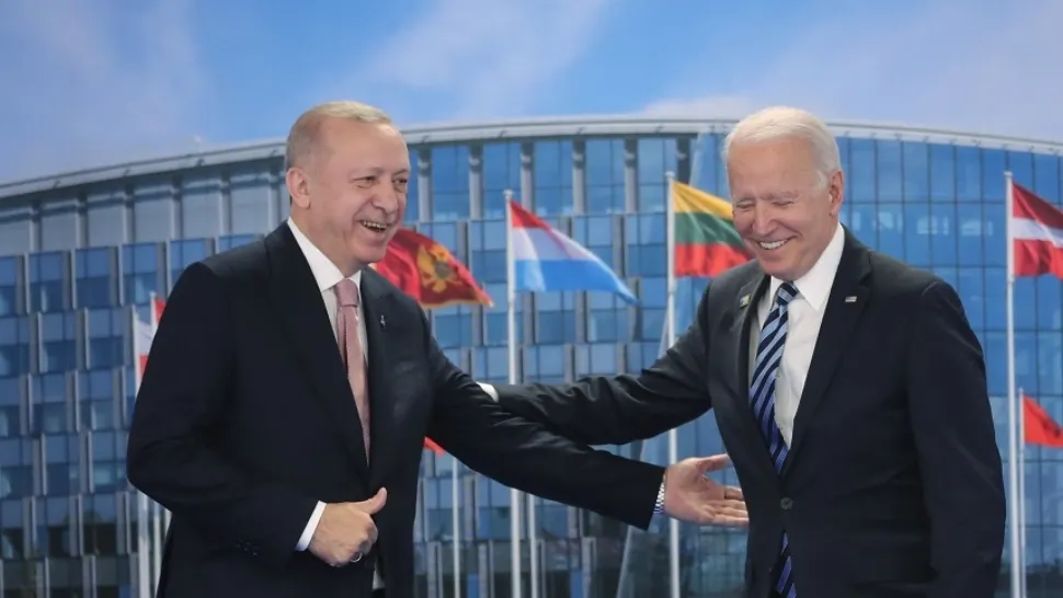 Erdogan, întâlnire cu Biden