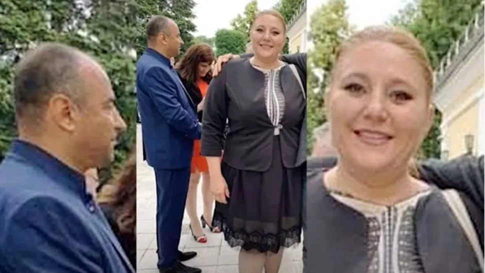 Diana Șoșoacă la Ambasada Rusă