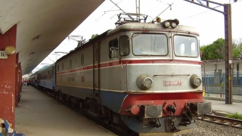 Tren in gară (foto arhiva)