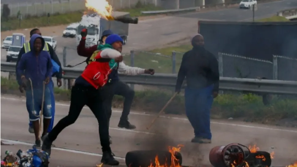 Violențe fără precedent, Africa de Sud / Captură foto