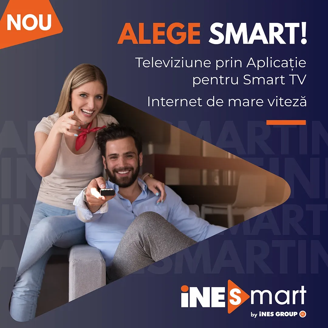 iNES GROUP lansează pachetul iNES Smart cu aplicație TV și Internet 