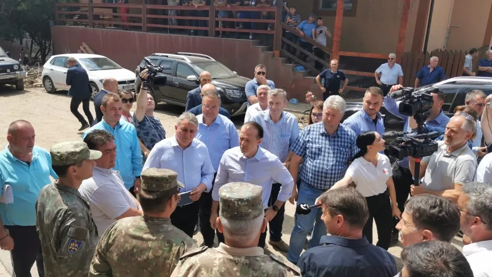 Lucian Bode și Florin Cîțu, în Alba