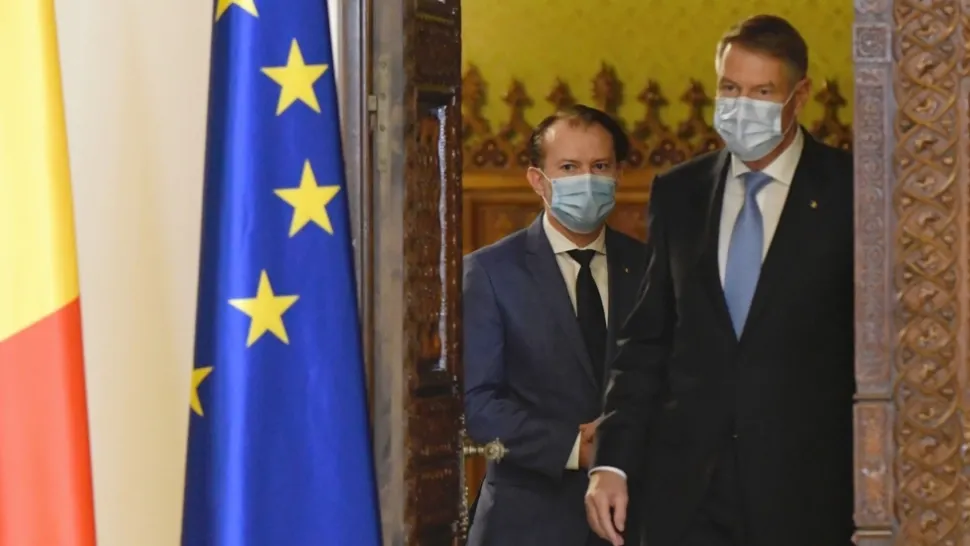Foto arhivă. Președintele Iohannis, agent electoral pentru Cîțu în campania pentru șefia PNL