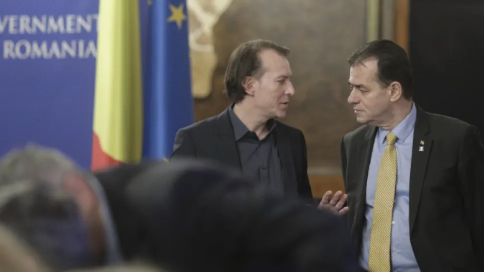 Viitorul lui Florin Cîțu, în mâna lui Ludovic Orban! COALIȚIA, la sfat