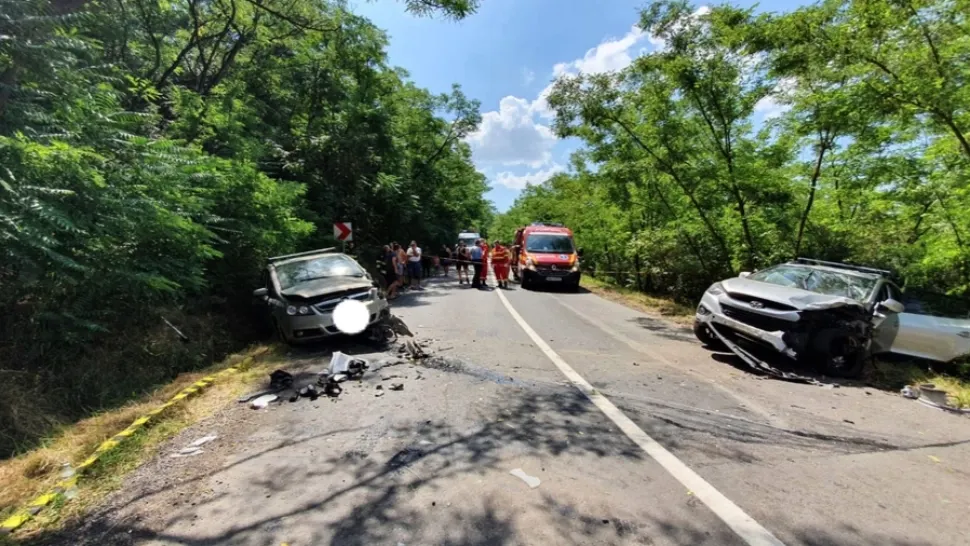 Accident pe Dealul Săbedului
