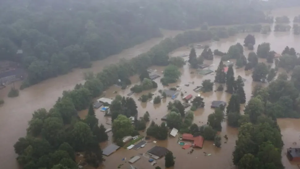 Inundații în Belgia. Foto: captură YouTube