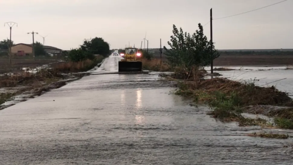 Cod portocaliu de inundații pe râurile din județele Maramureș și Caraș-Severin. Foto arhivă