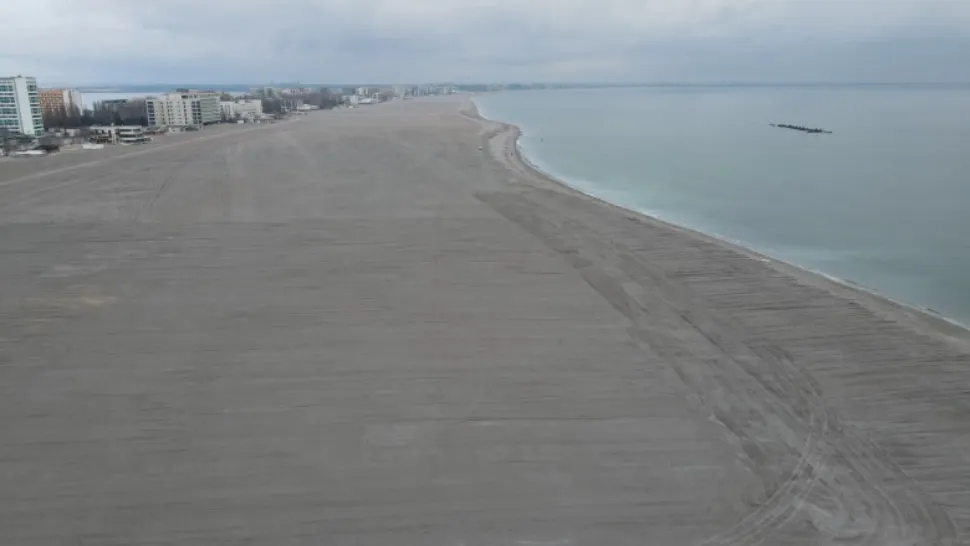 Plajă largită Mamaia-Nord