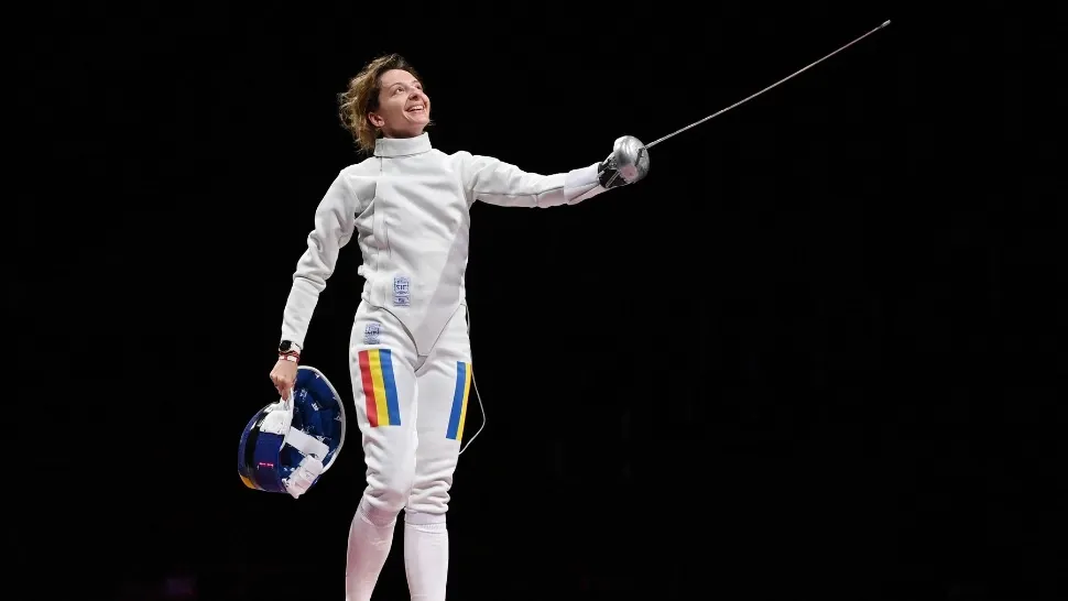 Ana Maria Popescu este în finala olimpică la proba de spadă