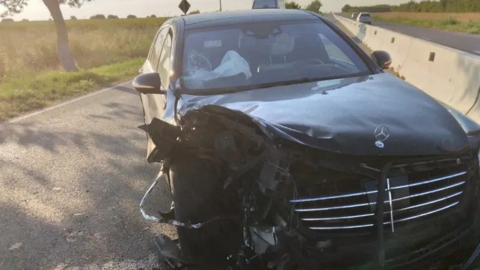 Accident rutier ÎPS Teodosie