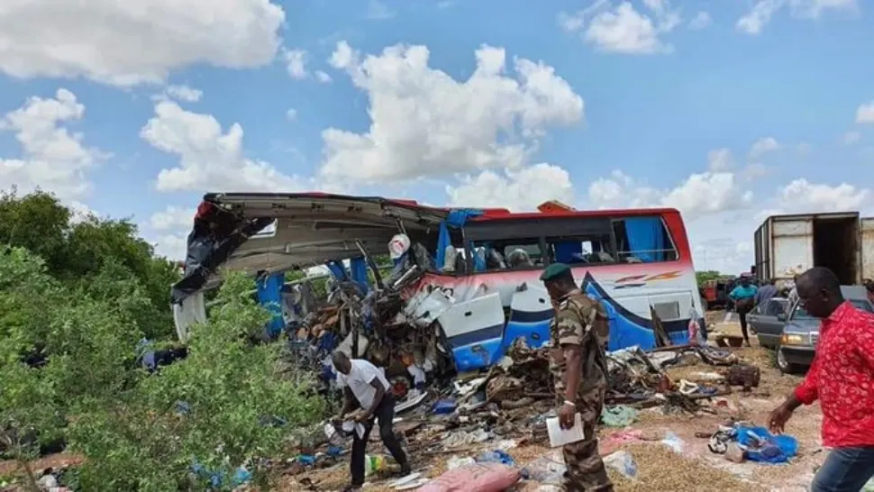 Accident în Mali. Foto: Twitter