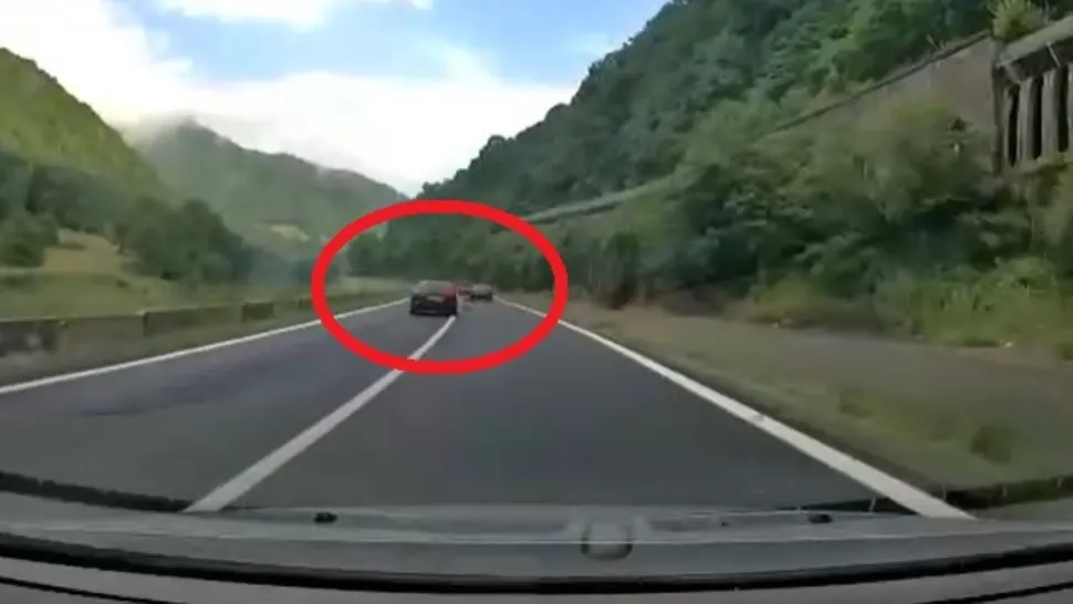 Accident pe Valea Oltului