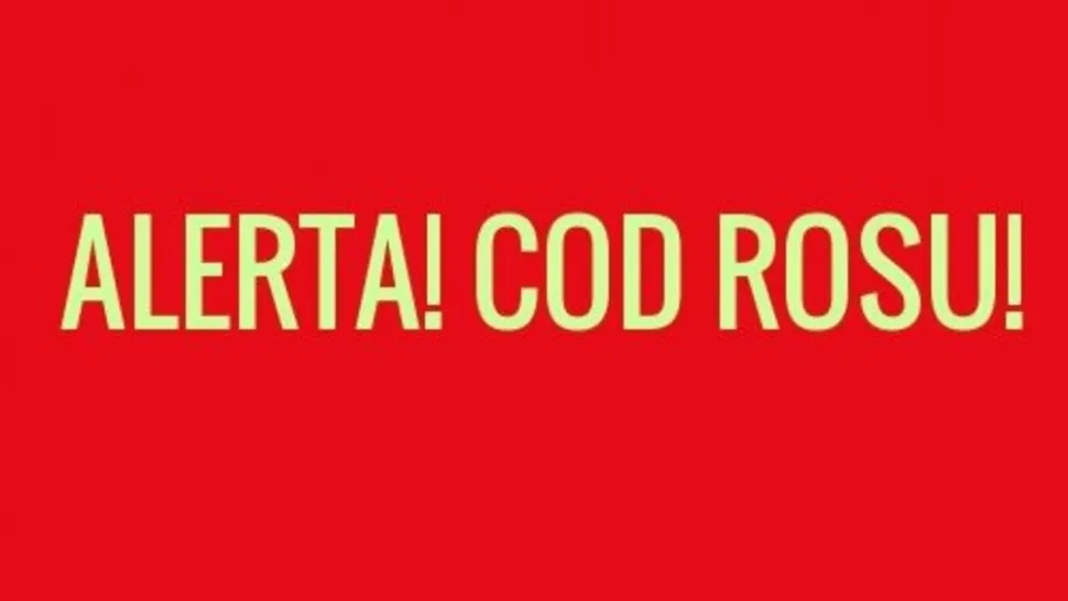 Alertă de COD ROȘU în județul Iași