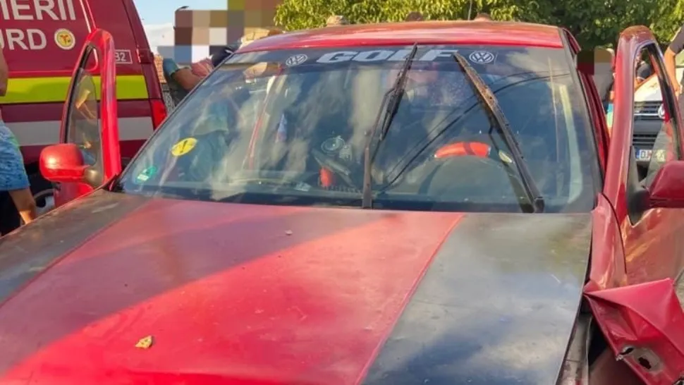 Autoturismul care a provocat accidentul mortal