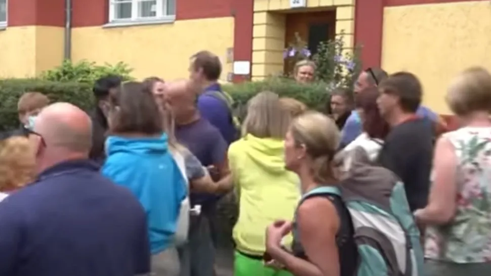 Proteste in Germania (captura video)