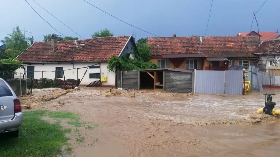 Cod galben de inundații pe râurile din 5 județe. Foto/Arhivă