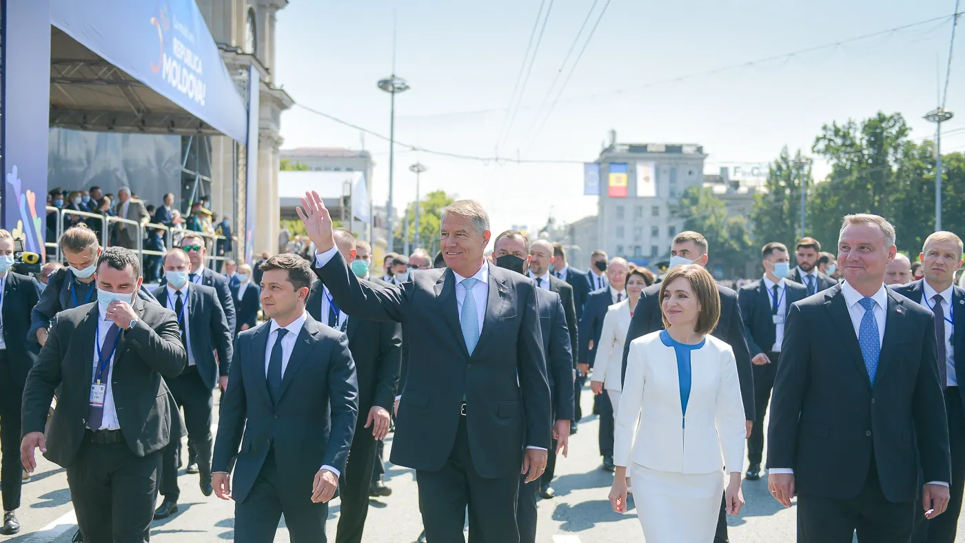 4 șefi de stat prezenți la ceremoniile de la Chișinău