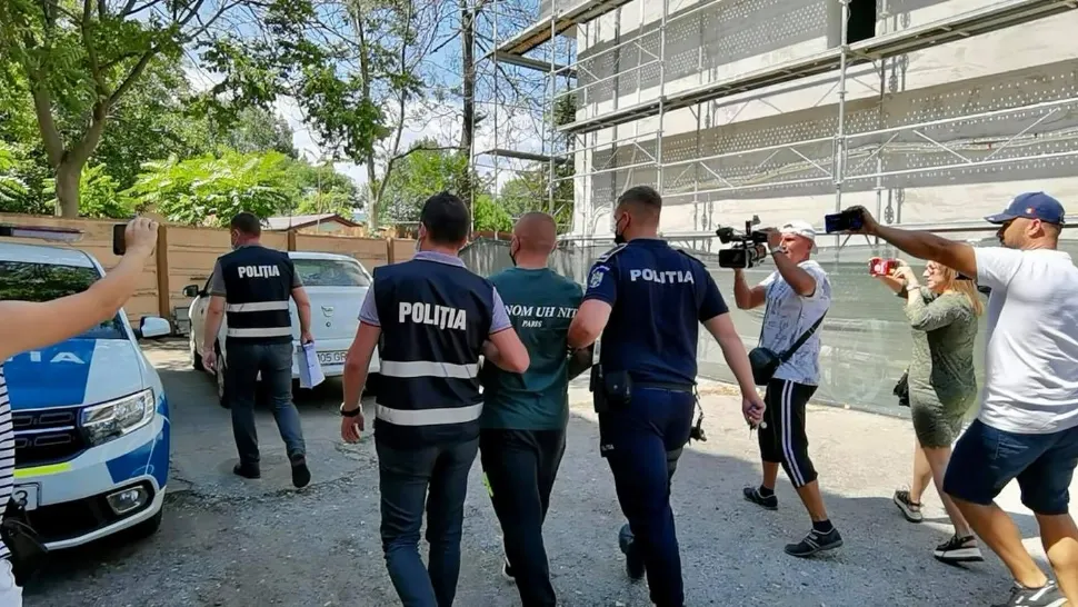 Recalcitrantul de la Mamaia, reținut de polițiști. Foto/Poliția